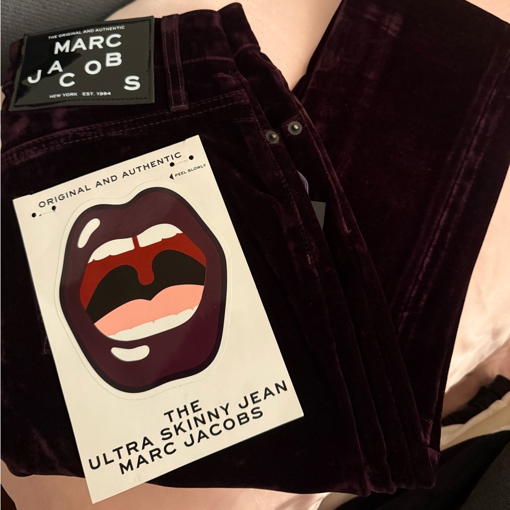 Marc Jacobs Ultra Skinny Velvet Jeans
